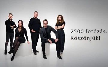 Elértük a 2500. fotózásunkat